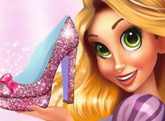 Sapato da Rapunzel