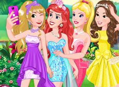 Jogos de Princesas Grávidas Tiram uma Selfie no Meninas Jogos