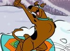 Snowboard com Scooby-Doo