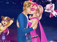 Super Barbie e Ken se Beijando