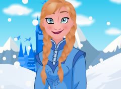 Vestir Anna do Filme Frozen