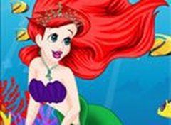 Vista a Princesa Sereia Ariel