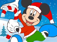 Vista Mickey para o Natal