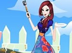 Vista a Garota para o Churrasco