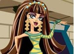 Vestir Cleo de Nile - jogos online de menina